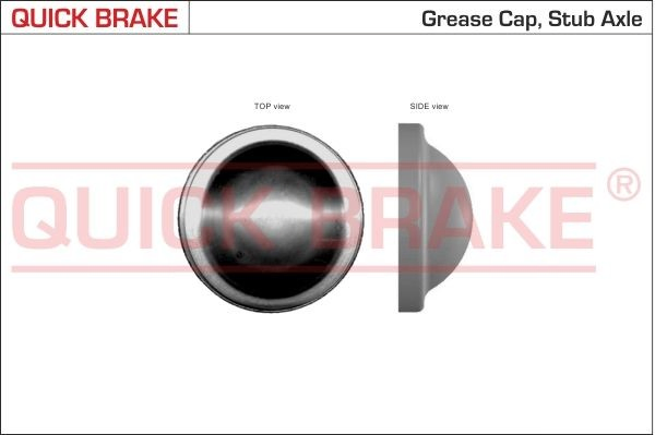 9829 Quick Brake Заглушка маточини